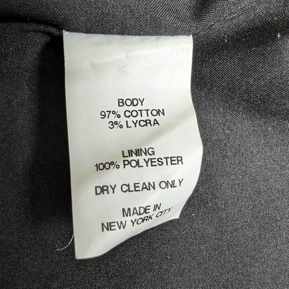 Hunter Bell Skirt Zip Up Faux Leather Trim Multicolored Size 4 - Picture 4 of 5